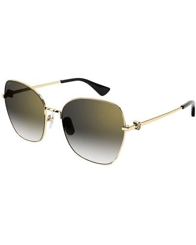 Cartier Sunglasses Ct0402s - Metallic