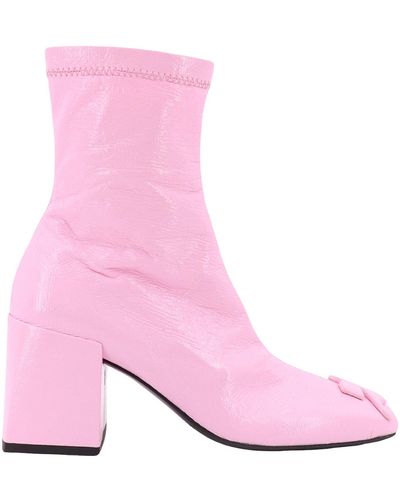 Courreges Heeled Boots - Pink
