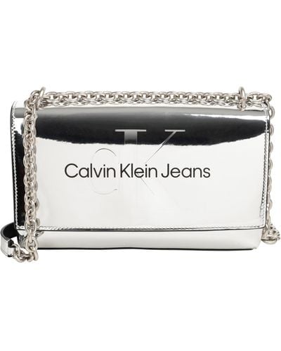 Calvin Klein Shoulder Bag - Metallic