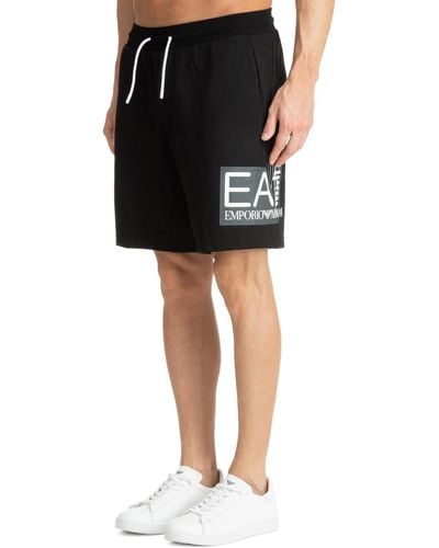 EA7 Visibility Track Shorts - Black