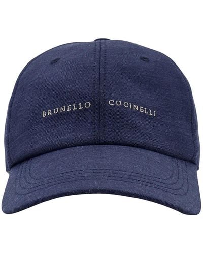 Brunello Cucinelli Hat - Blue