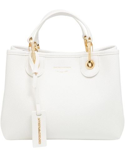 Emporio Armani Myea Small Handbag - White