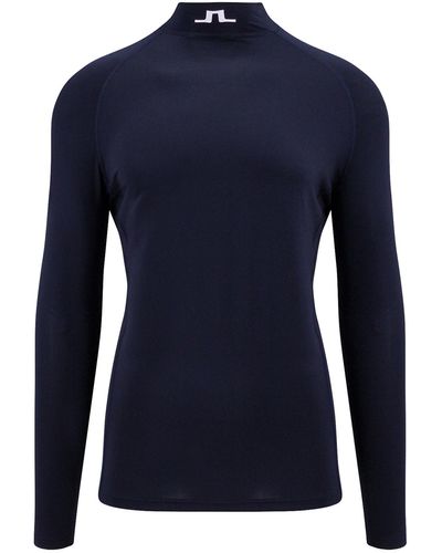 J.Lindeberg Long Sleeve T-shirt - Blue