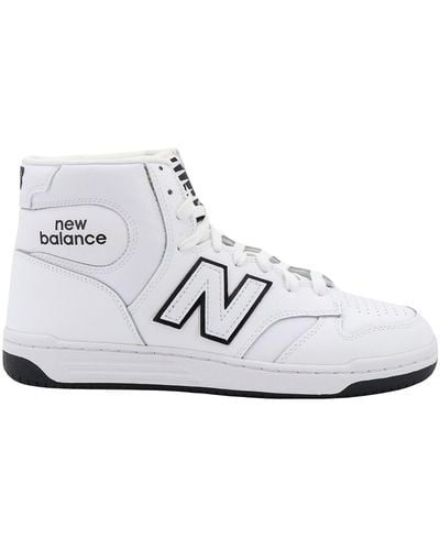 New Balance 480 High-top Trainers - White