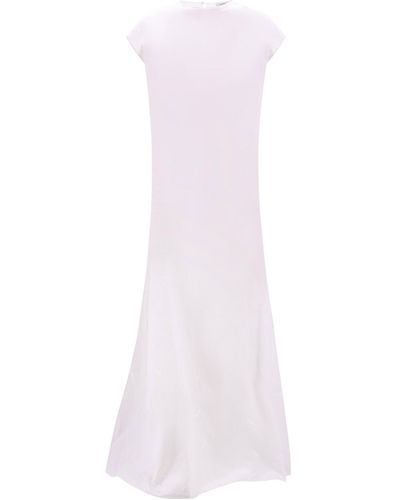 Vetements Long Dress - White