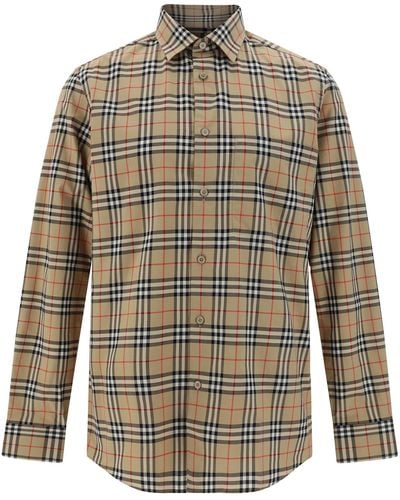 Burberry Casual Simson Shirt - Natural