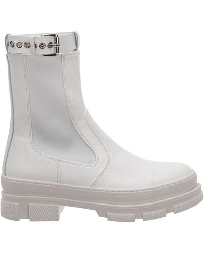 Philosophy Di Lorenzo Serafini Ankle Boots Booties - White