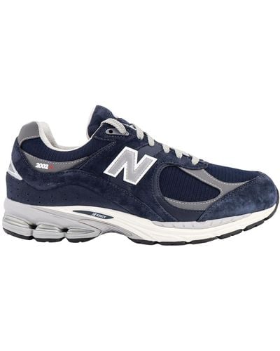 New Balance Sneakers blu con lacci per uomo