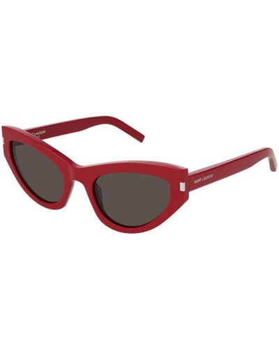 Saint Laurent Sunglasses Sl 215 Grace - Red