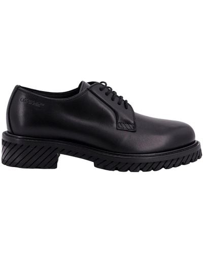 Off-White c/o Virgil Abloh Military Derby Shoes - Black