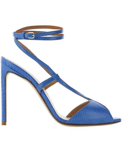 Francesco Russo Heeled Sandals - Blue