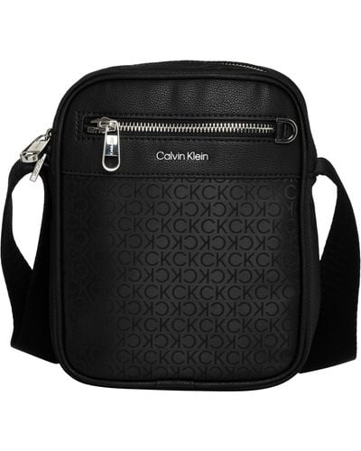 Calvin Klein Logo Print Crossbody Bag In Fiery Oran At Nordstrom Rack for  Men