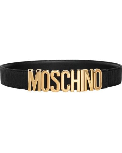 Moschino Cintura logo - Nero