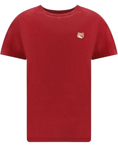 Maison Kitsuné T-shirt - Rosso
