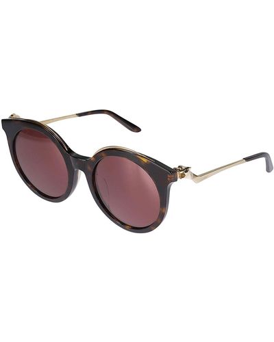 Cartier Sunglasses Ct0118sa - Brown