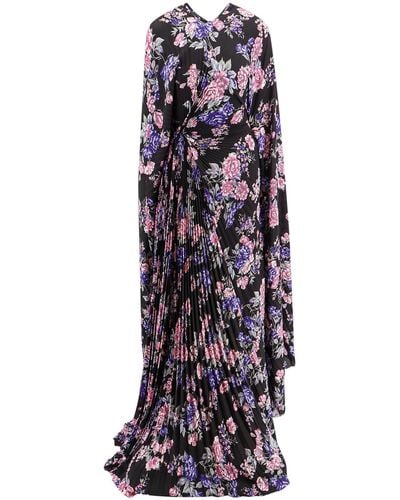 Balenciaga Long Dress - Purple