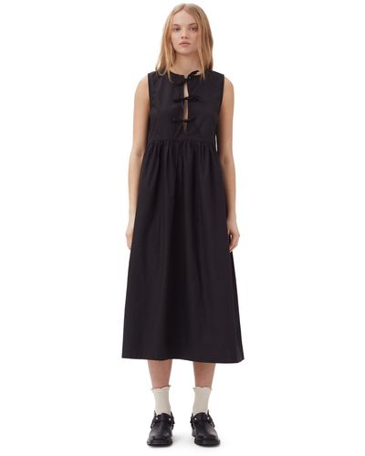 Ganni Robe midi - Noir