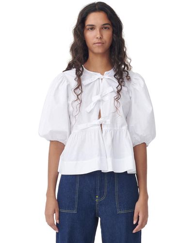 Ganni Blouses for Women | Online Sale up to 81% off | Lyst