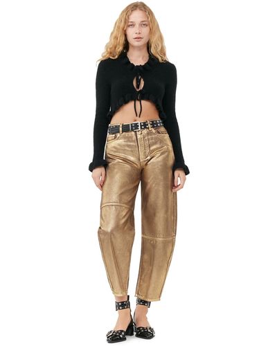 Gold Jeans for Women - Up to 62% off | Lyst