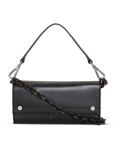 Ganni Women's Keychain Banana Black