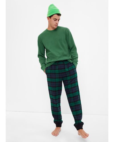 Gap Pantalone pigiama tartan - Verde