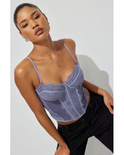 Lace Mesh Tops for Women - Up to 60% off