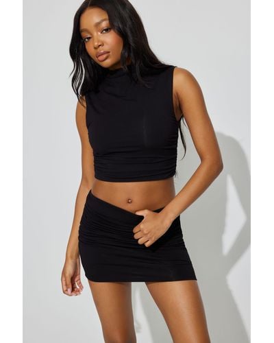 Black Mini Skirts for Women