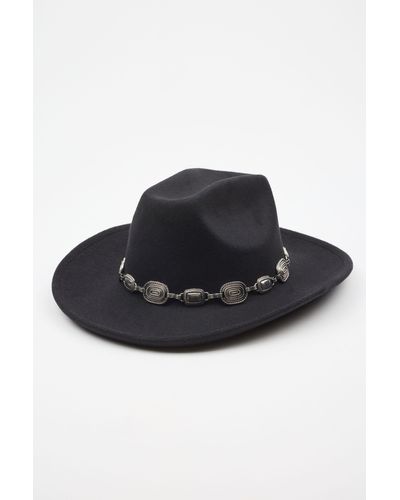 Garage Felt Cowboy Hat - Black