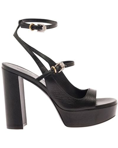 Givenchy Voyou High Heel Sandal Platform 115 - Black