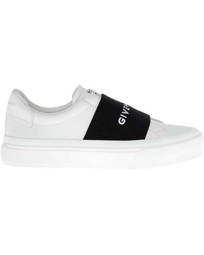 Givenchy City Sport Elastic Sneaker - Bianco