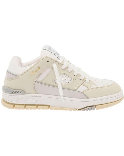 Axel Arigato 'Area Lo' Trainers With Embossed Logo - White