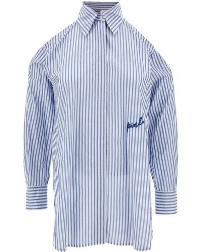 Pinko Canterno Striped Shirt - Blue