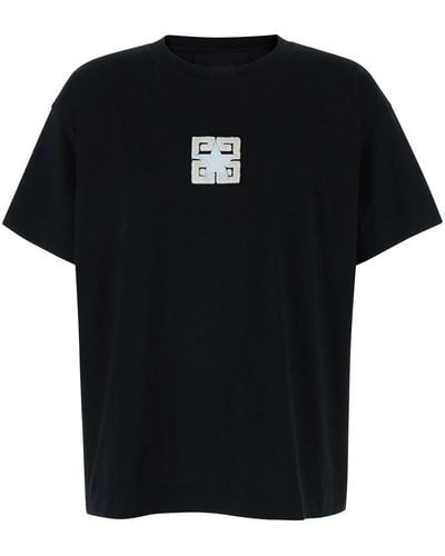Givenchy 4G Stars T-Shirt - Black