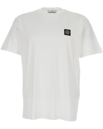 Stone Island Crew Neck T-Shirt - White