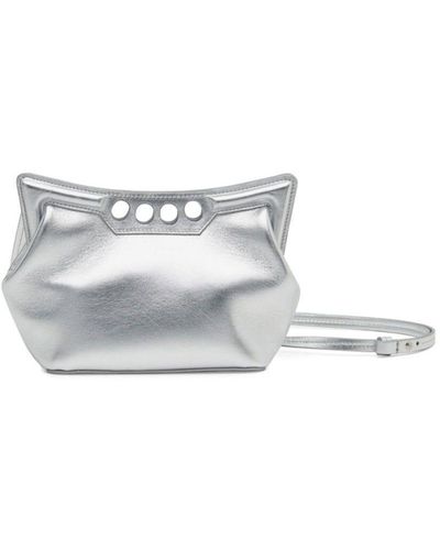 Alexander McQueen 'Peak Mini' Handbag - White