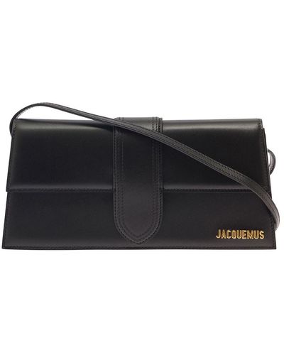 Jacquemus 'Le Bambino Long' Handbag With Removable Shoulder Strap - Black