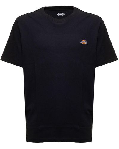 Dickies Cotton T-shirt With Logo Print Man - Black