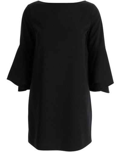 Liu Jo Bell-Sleeve Mini Dress - Black