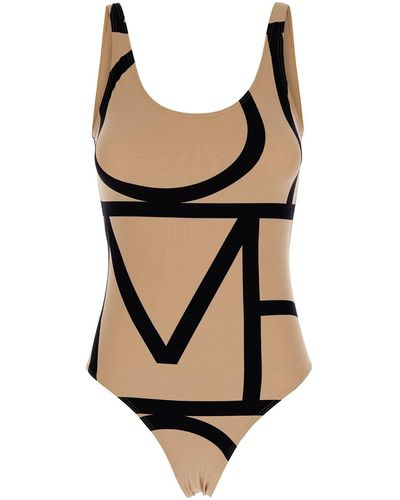 Totême Swimsuit With Details - Black