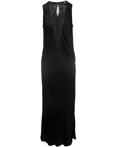 ROTATE BIRGER CHRISTENSEN Sleeveless Midi Dress - Black
