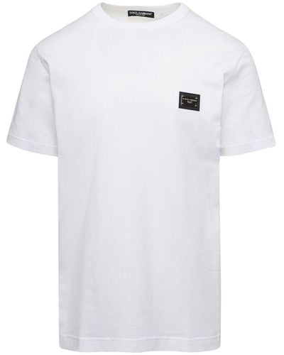 Dolce & Gabbana T-Shirt With Print - White