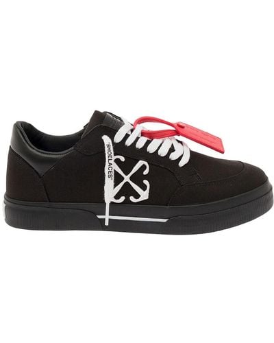 Off-White c/o Virgil Abloh Off- Low Top Trainers With Arrow And Tag Detail - White
