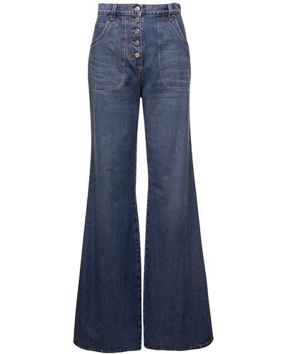 Etro Flared Jeans - Blu