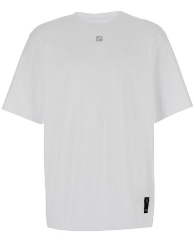 Fendi Short Sleeves T-Shirt - Bianco