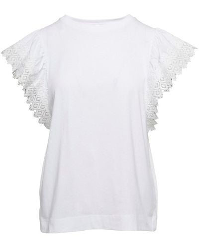 Twin Set T-Shirt Girocollo - Bianco