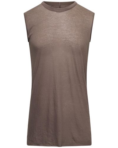 Brown Sleeveless t-shirts for Men | Lyst