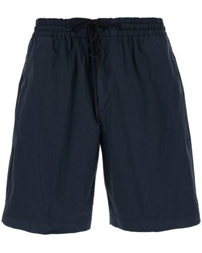 PT Torino Bermuda Shorts With Drawstring - Blue
