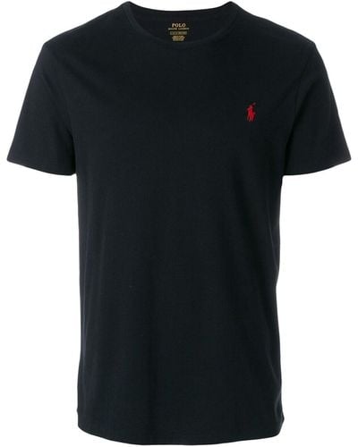 Polo Ralph Lauren Slim-fit Cotton T-shirt - Black