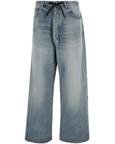 Balenciaga Jeans Baggy - Blu