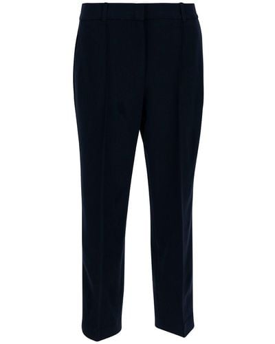 Michael Kors Pantaloni Slim Crop - Blu